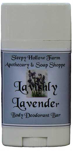 Lavishly Lavender Body Deodorant Bar 2.5 oz.