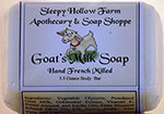 Goat Milk Moisturizing Soap Bar 3.5 oz.