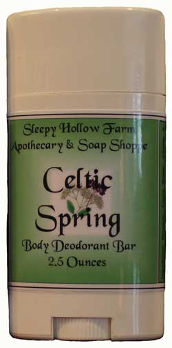 Celtic Spring Body Deodorant Bar