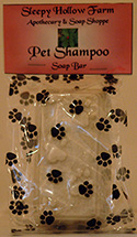 Pet Shampoo Bar 7 oz. Rectangular Coffee