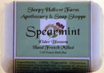 Spearmint Moisturizing Soap Bar 3.5 oz.