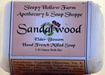 Sandalwood Moisturizing Bar 3.5 oz.